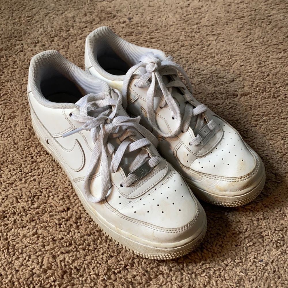Nike Air Force Ones Big Kids size 6.5